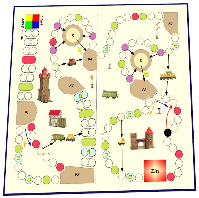 Spiel Nr. 041b kleine Bahnfahrt, Version 2.0 041b v2